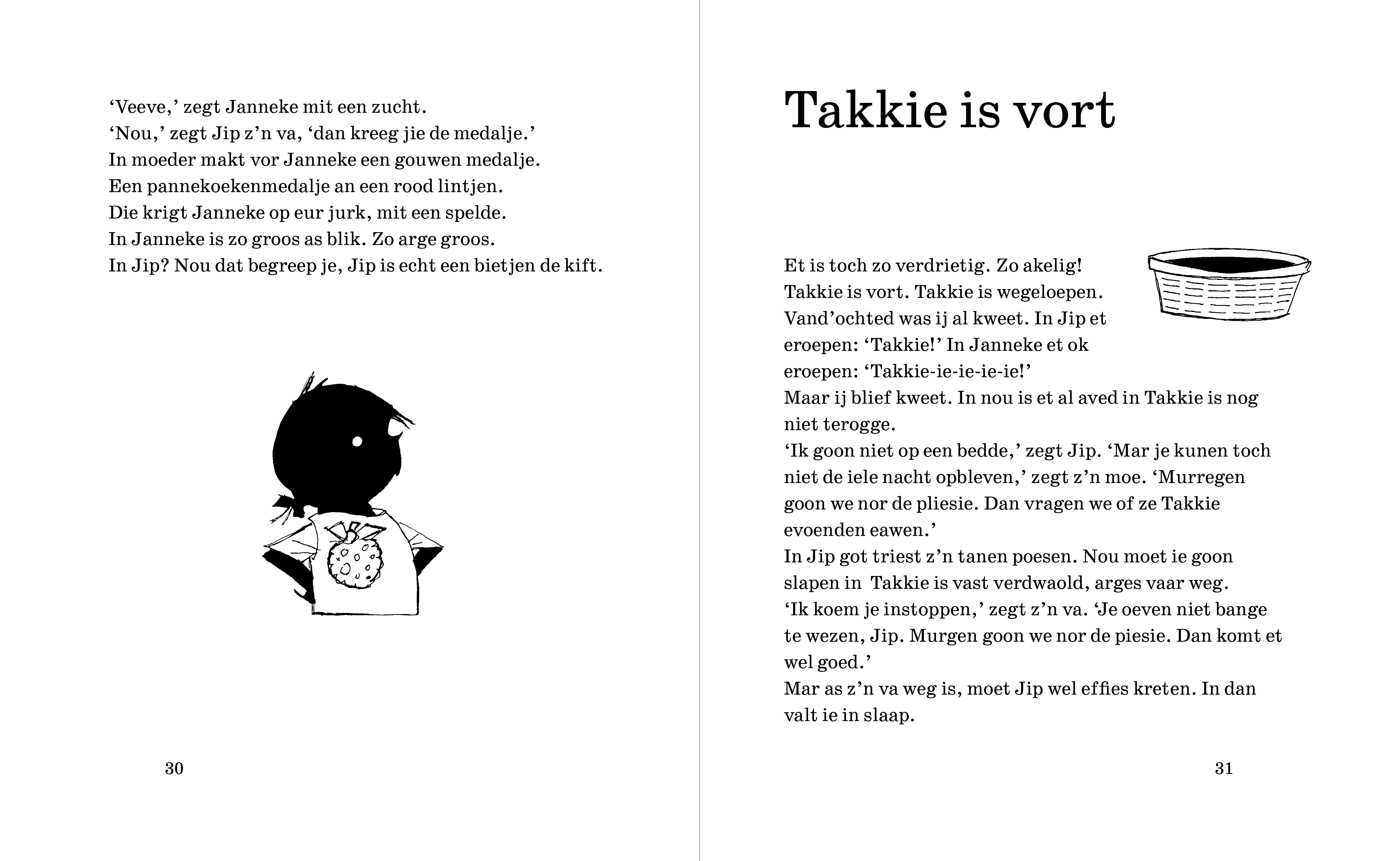 Jip in Janneke - Vor alteed maos | Urker eutgave - Afbeelding 2